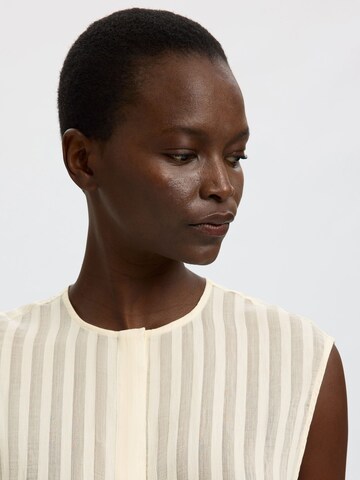 SELECTED Blusentop in Grau