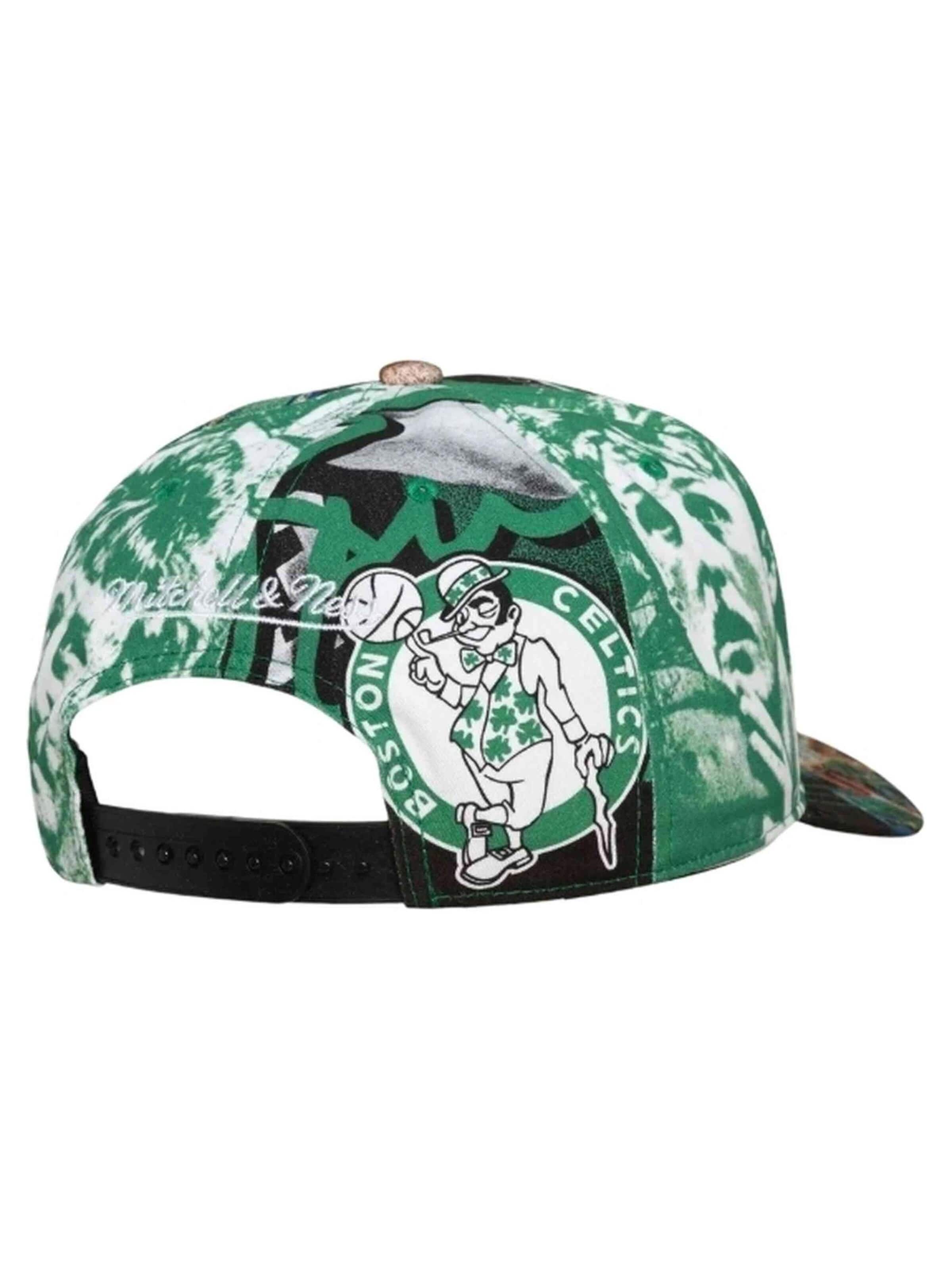 Casquette 'Gorra mitchell & ness celtics larry bird hwc my tee pro snapback' Mitchell & Ness en mélange de couleurs