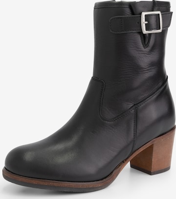 Mysa Ankle Boots 'Poppy' in Black: front