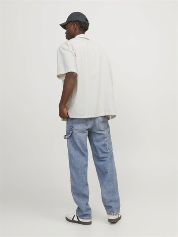 JACK & JONES - Ajuste confortable Camisa 'JORFaro' en beige