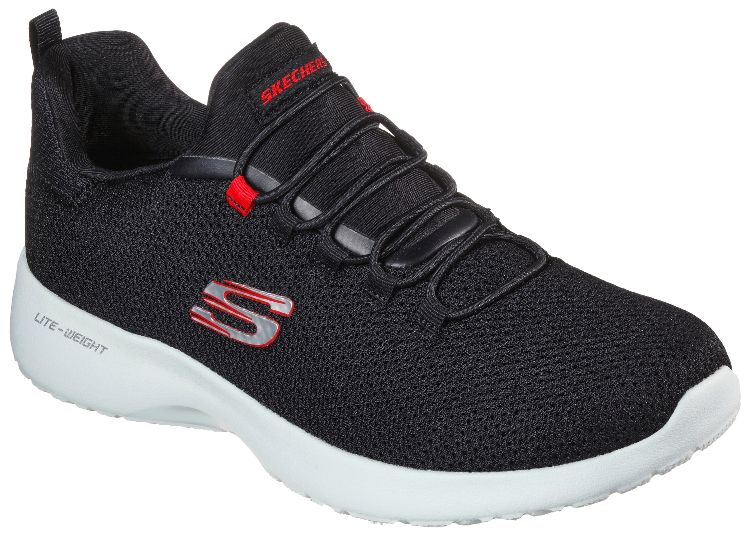 Sneaker low 'Dynamight' de la SKECHERS pe negru