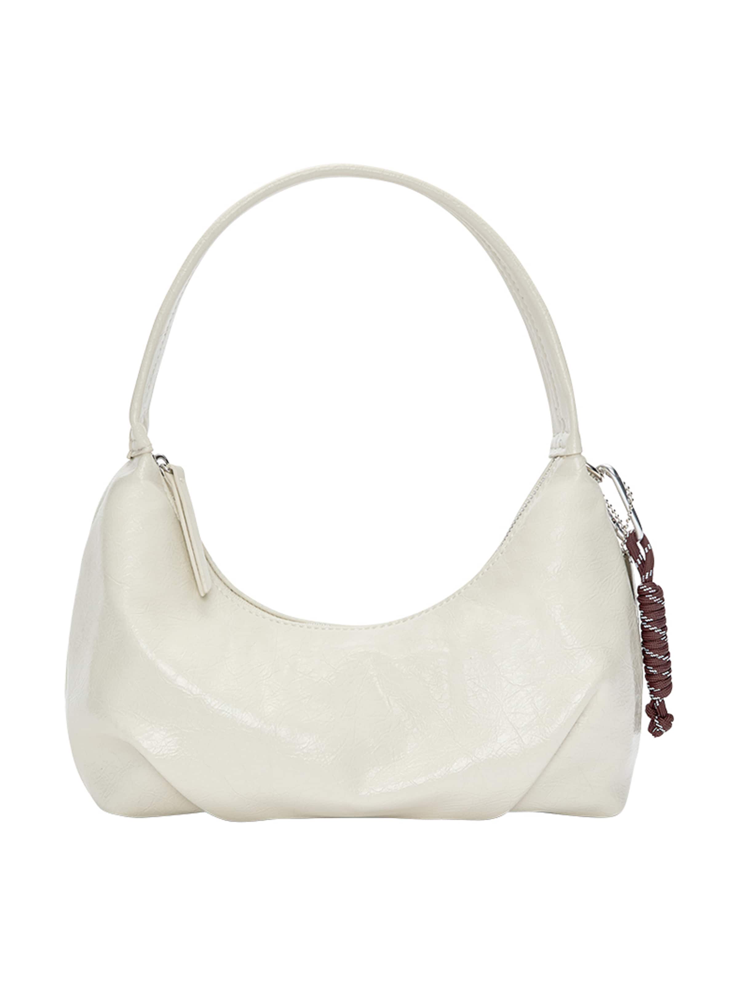 Borsa a spalla 'CHARM' di Pull&Bear in beige: frontale