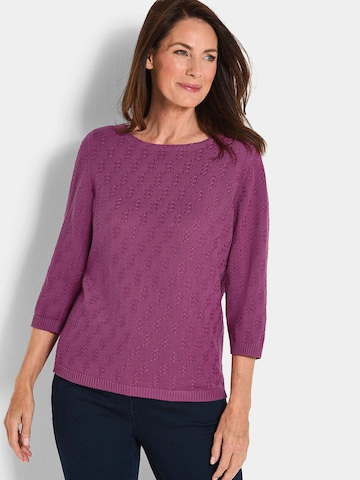 Pull-over Goldner en violet : devant