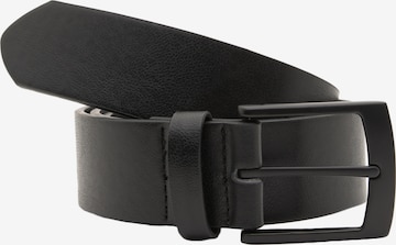 Pull&BearRemen - crna boja: prednji dio