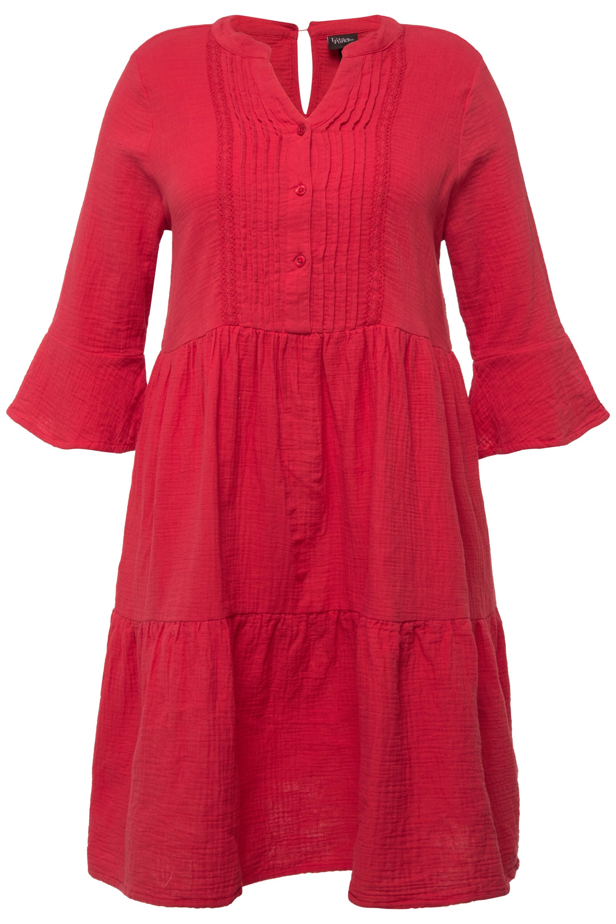 Ulla Popken Kleid in Rot: Vorderseite