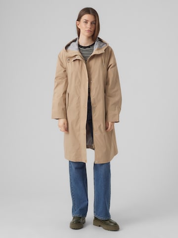 VERO MODA Between-Seasons Parka 'CHELSEA' in Beige