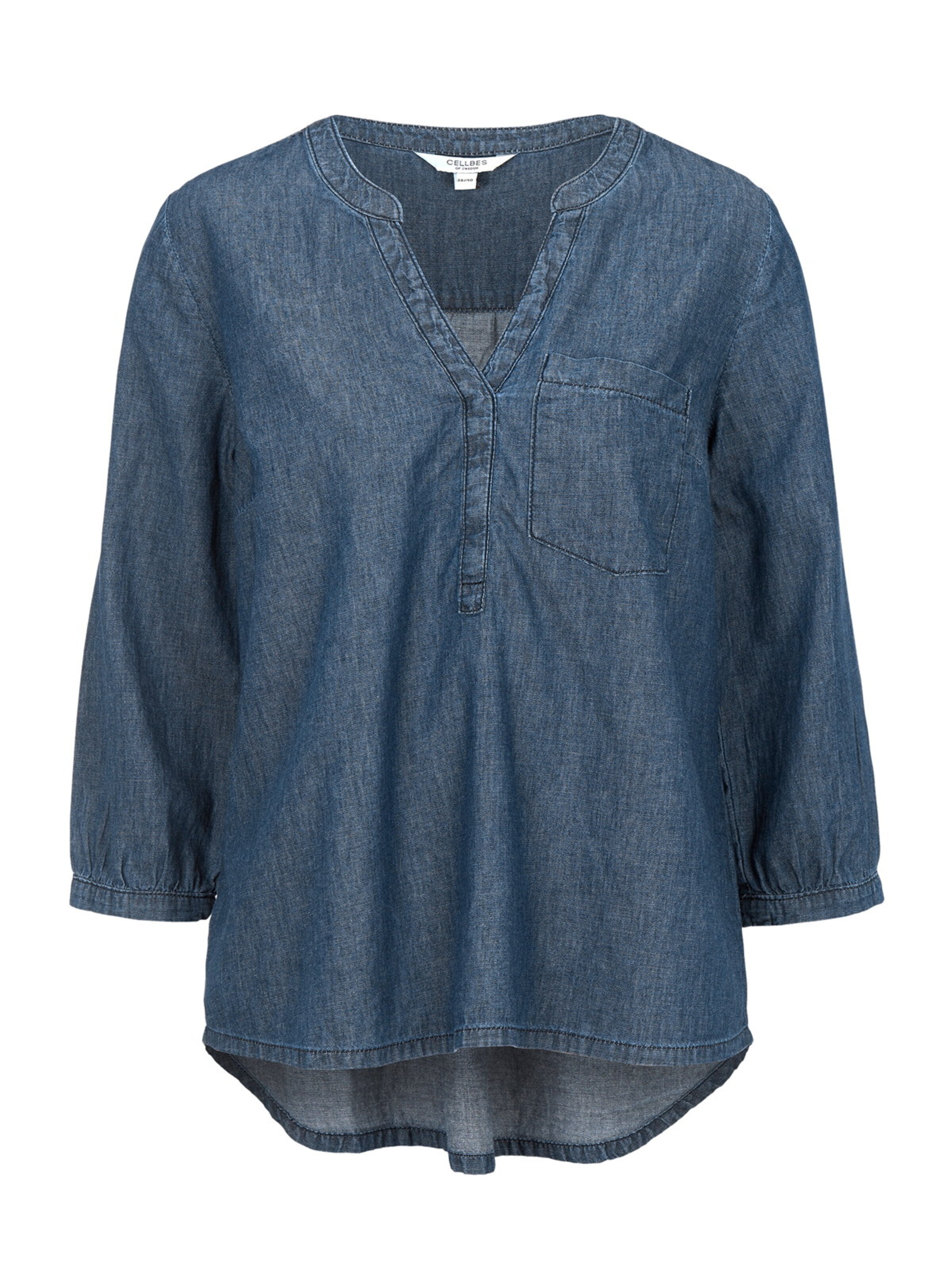 Cellbes of Sweden Jeansbluse in Blau: Vorderseite