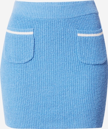 WEEKDAY Skirt 'Emery' in Blue: front