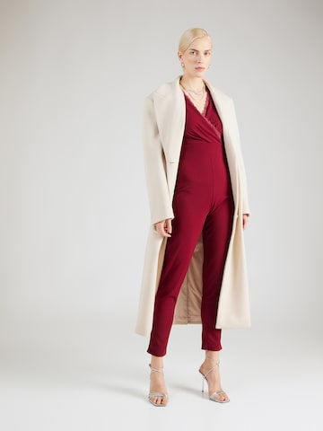 WAL G. Jumpsuit 'GENIE' in Rood