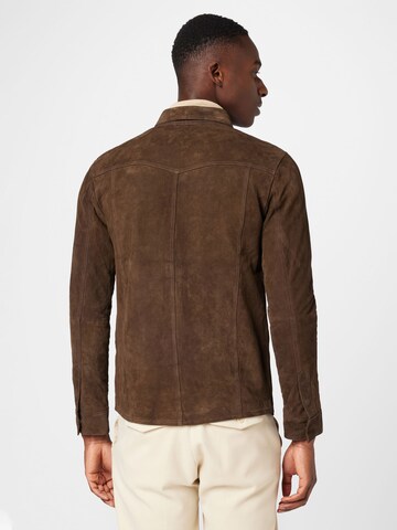 Goosecraft Between-Season Jacket 'Wyatt' in Brown