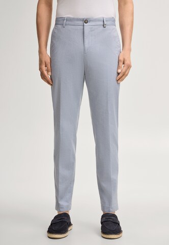 JOOP! Slim fit Trousers with creases ' Hank ' in Blue: front
