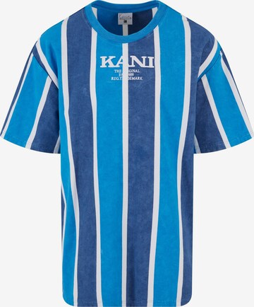 Karl Kani Shirt in Blauw: voorkant