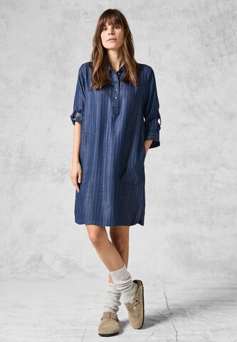 CECIL Shirt Dress in Blue: front