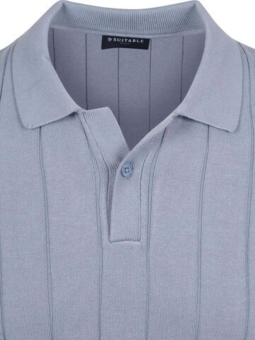 Suitable Shirt 'Drop Needle' in Blauw
