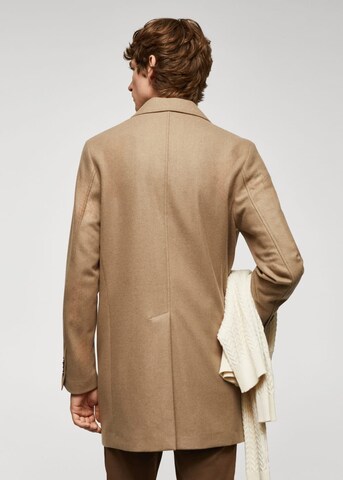 MANGO MAN Winter Coat 'hake' in Brown