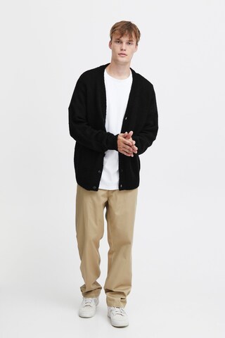 !Solid Knit cardigan 'Hamed' in Black