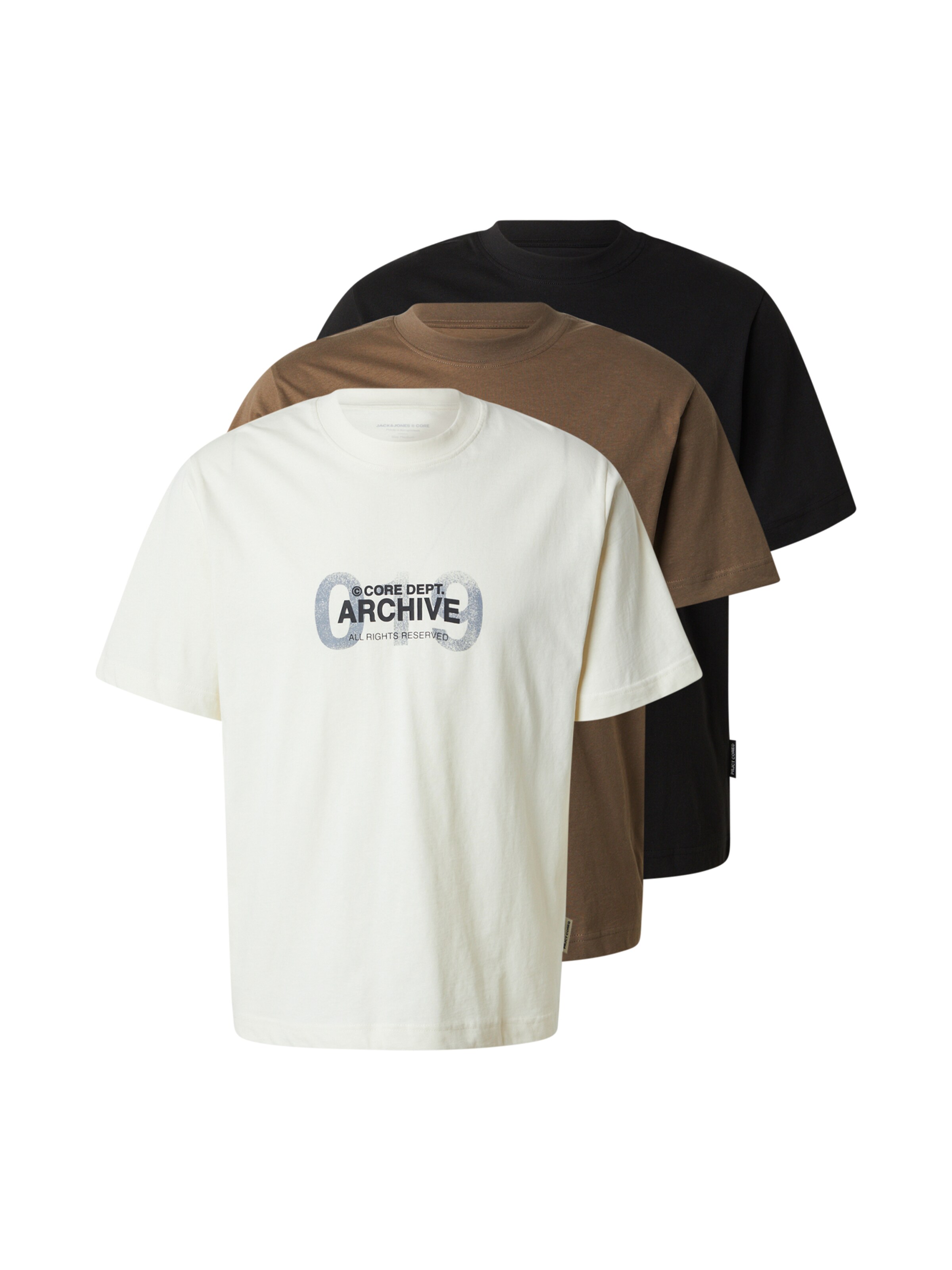 JACK & JONES Shirt 'JCODYNAMIC' in Brown: front