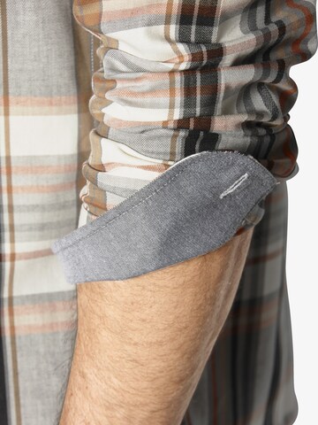 BABISTA Regular fit Button Up Shirt 'Tonivero' in Grey