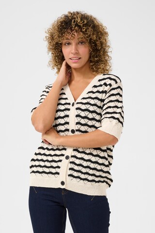 Cardigan Cream en blanc
