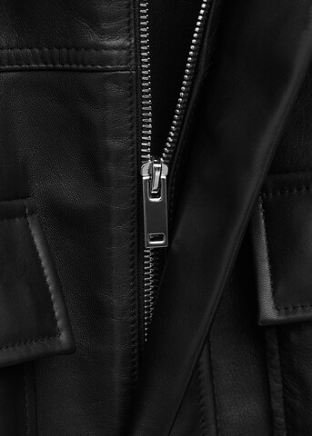 MANGO Parka 'Robert' in Schwarz