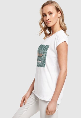 Merchcode T-Shirt 'Summer - On My Mind' in Weiß