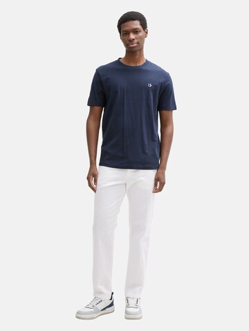 TOM TAILOR DENIM Tapered Broek in Wit