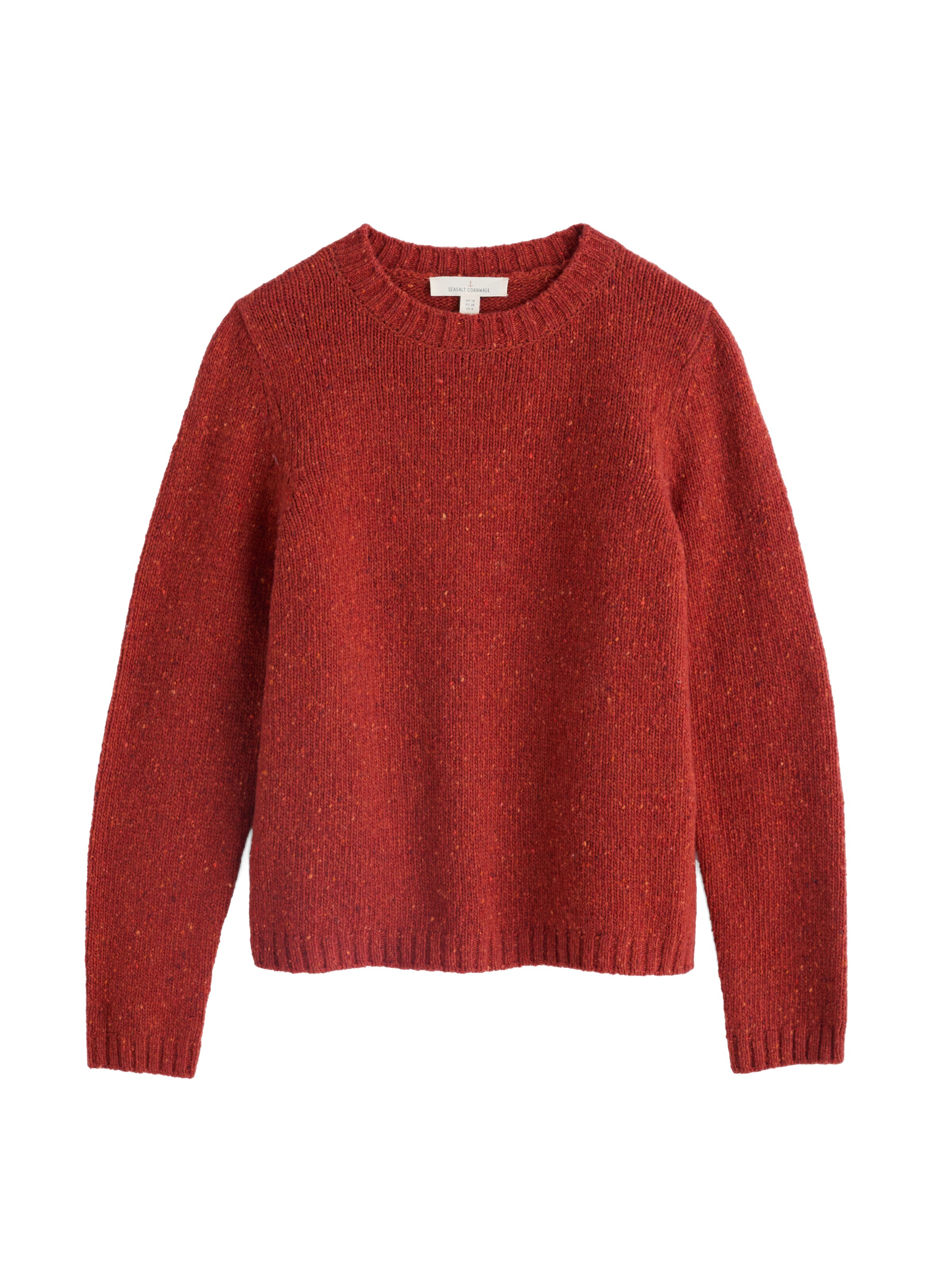 Seasalt Cornwall Trui 'Dawson Pick' in Rood: voorkant