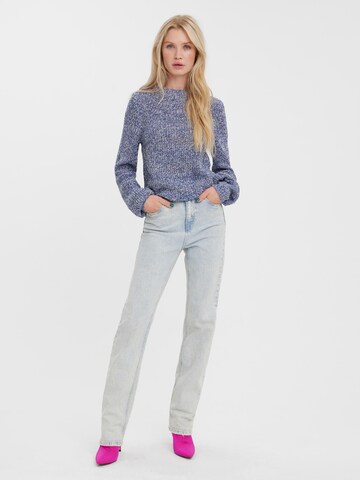 VERO MODA Sweter 'SAYLA' w kolorze niebieski