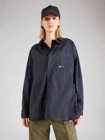 Nike Sportswear Blúz 'CHLL' - fekete: elől