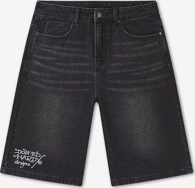 Ed Hardy Traperice 'Skull Rose' veličine 30 u svijetlosiva / crni traper / prljavo bijela, Pregled proizvoda