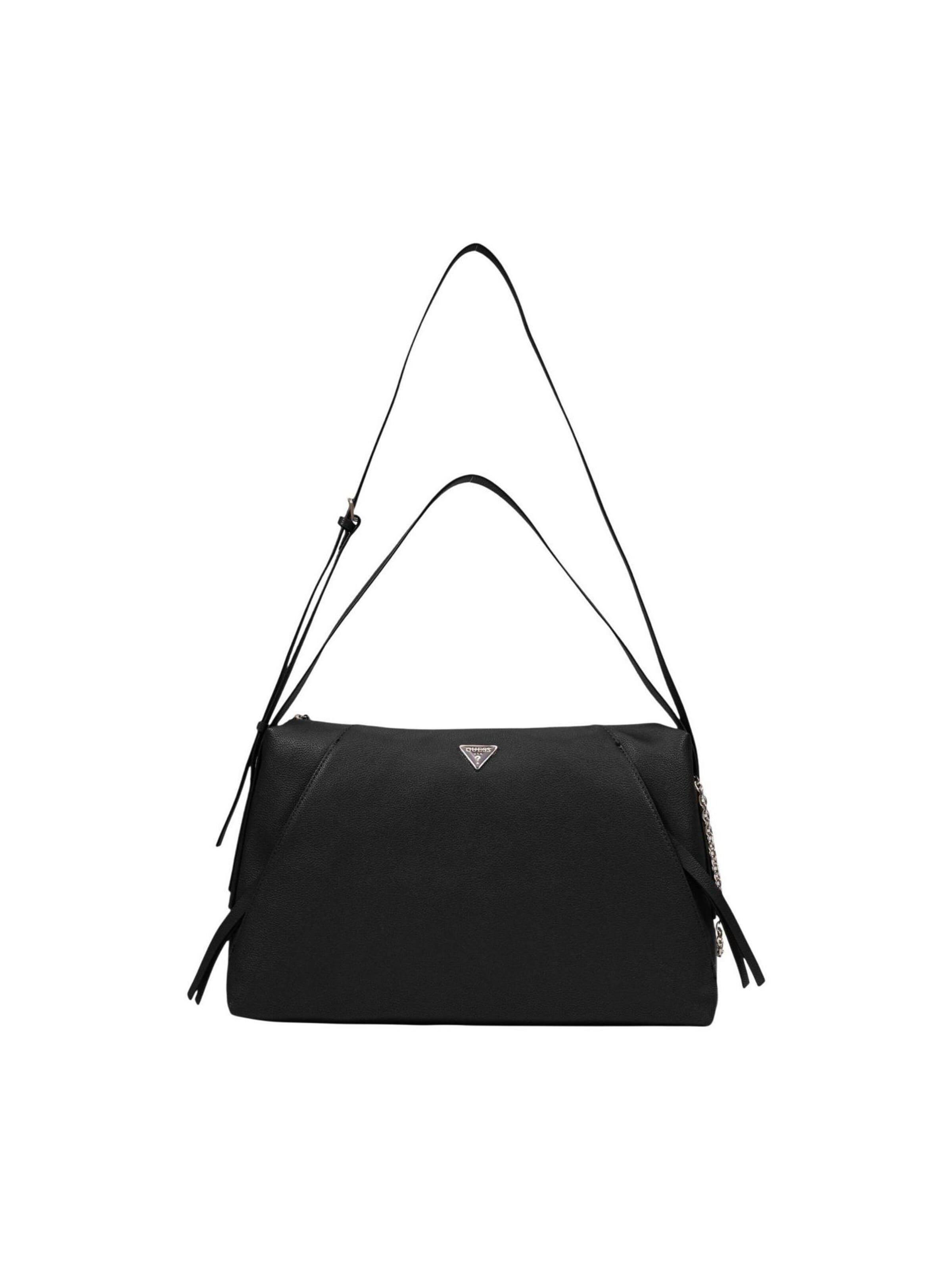 GUESS - Bolso de hombro 'Devon' en negro: frente