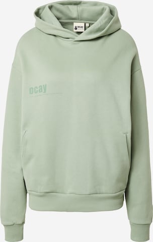 Ocay Sweatshirt in Groen: voorkant