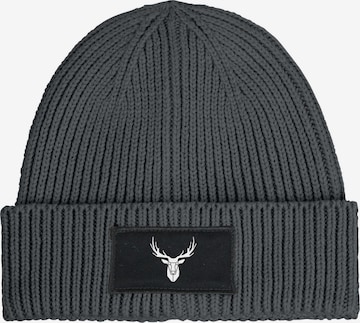 Neverless Beanie 'Hirschgeweih' in Grey: front