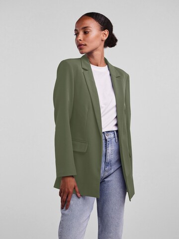 PIECES Blazer 'PCBOZZY' in Green: front