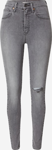 Jean 'Mile High Super Skinny' LEVI'S ® en gris : devant