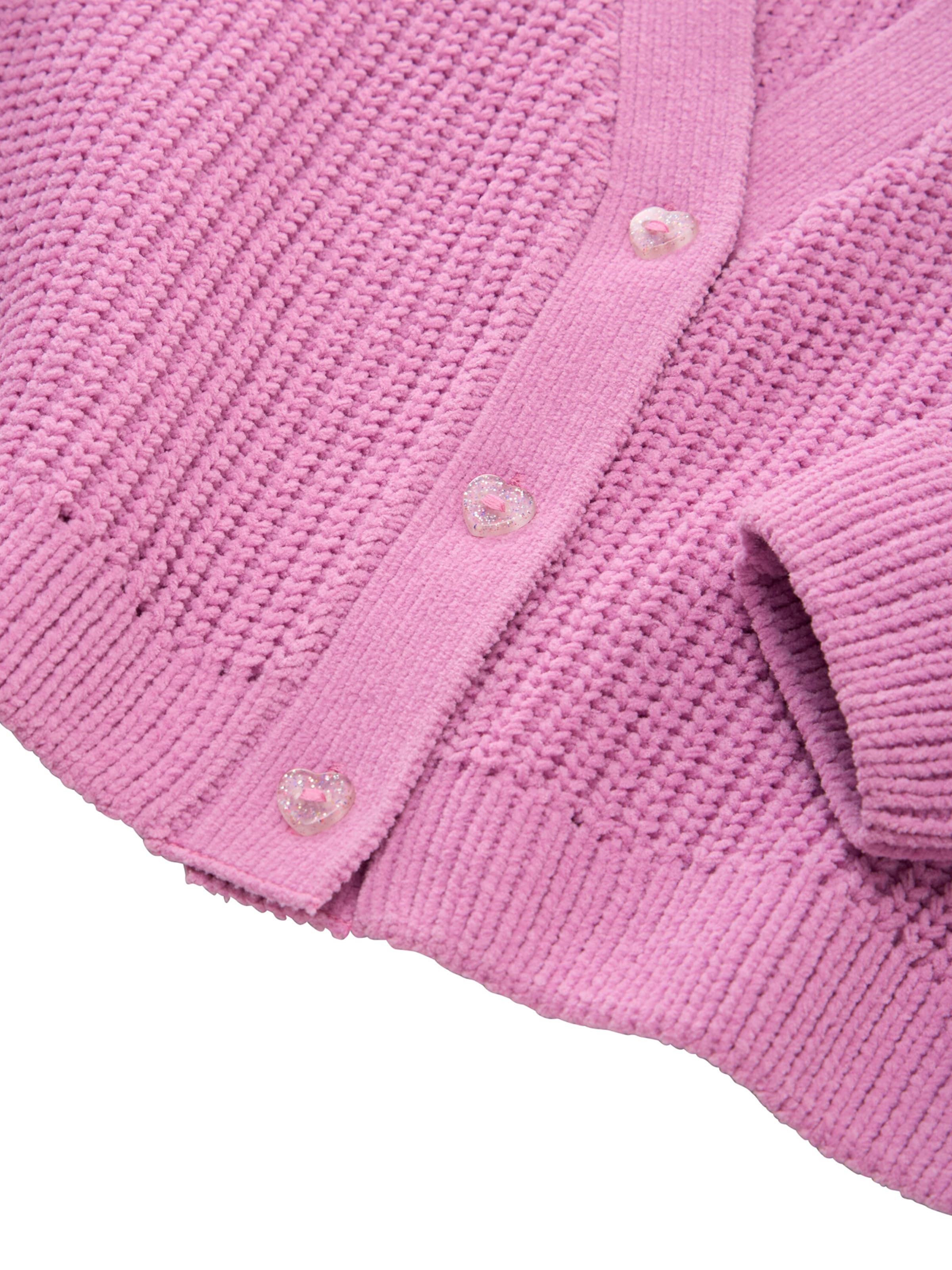 TOM TAILOR Вязаная кофта в Ярко-розовый