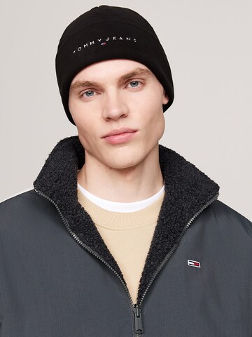 Tommy Jeans Σκούφος σε μαύρο: μπροστά