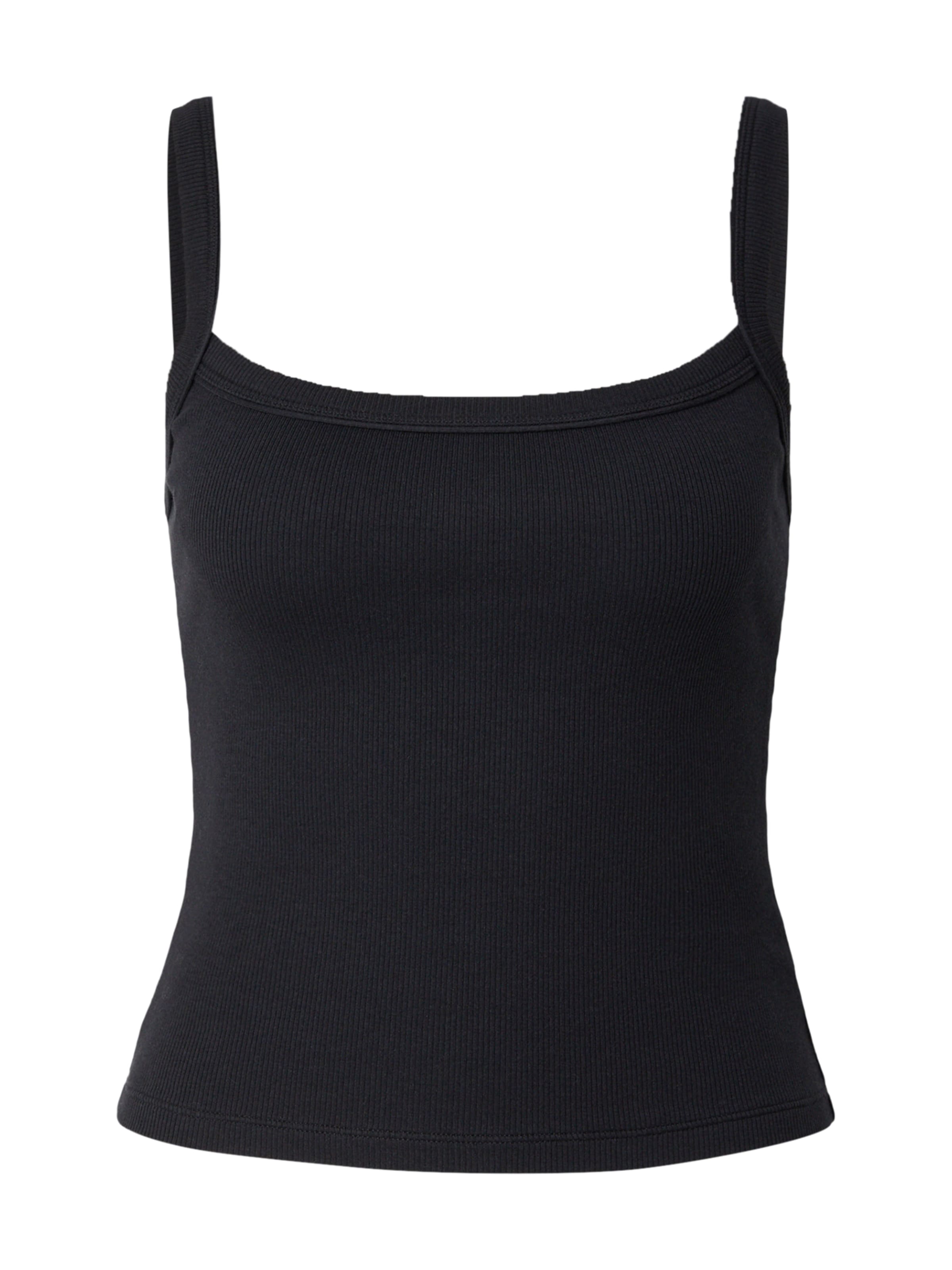 Abercrombie & Fitch Top in Black: front