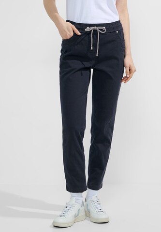 CECIL Slim fit Pants in Blue: front