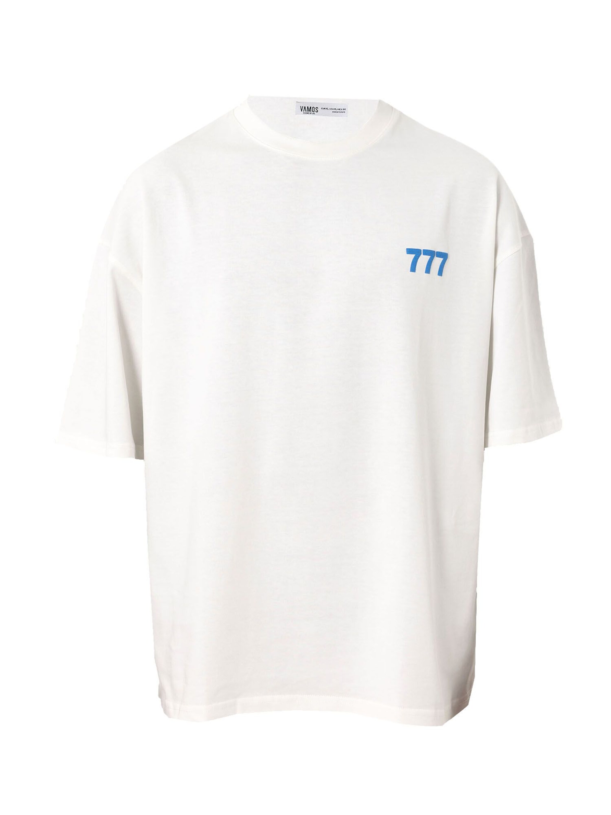 Maglietta 'Clarkia' di VAMOS CLO in bianco: frontale