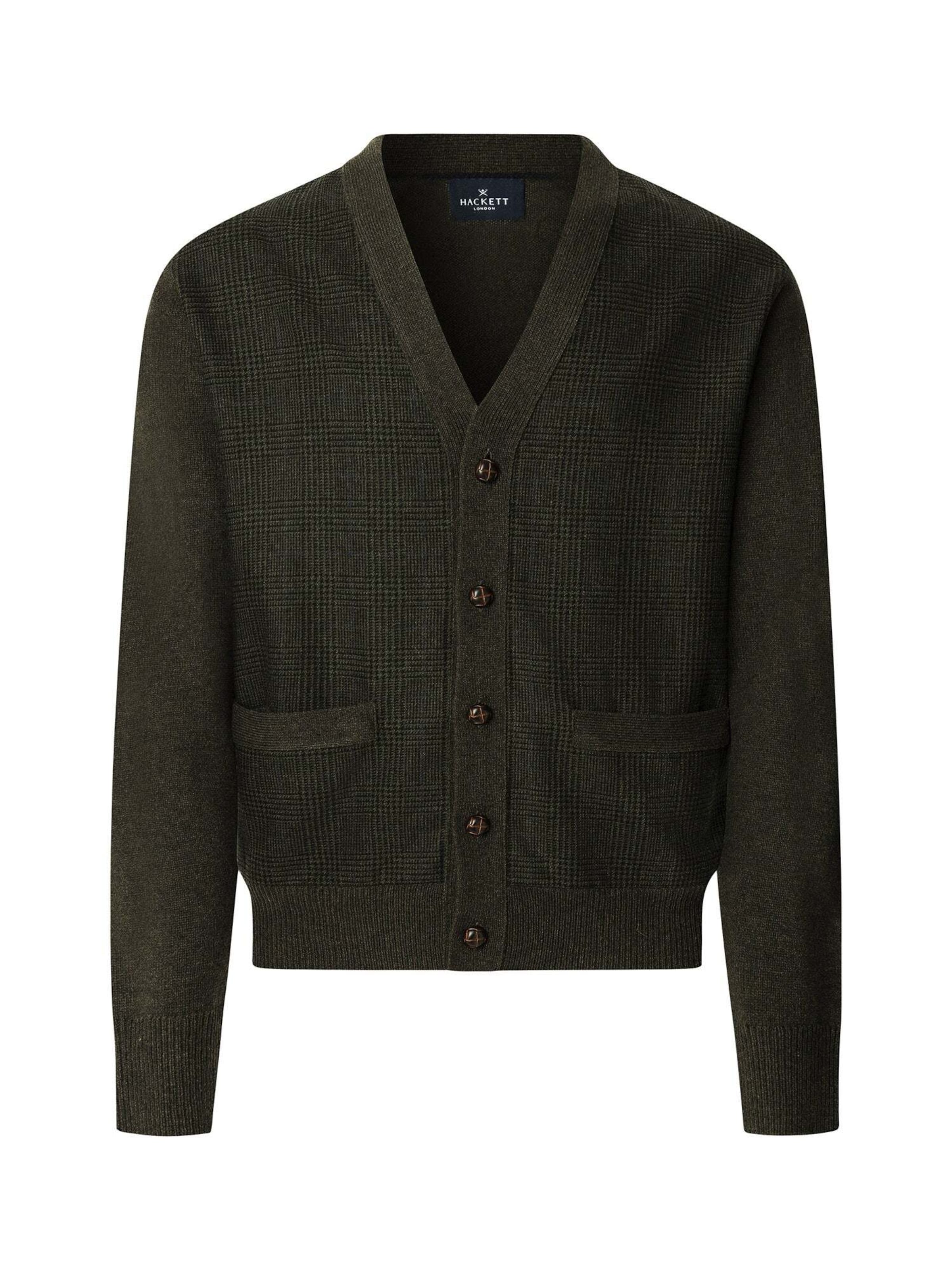 Vestes en maille Hackett London en vert : devant