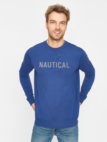 Sea Ranch Sweatshirt in Blau: predná strana