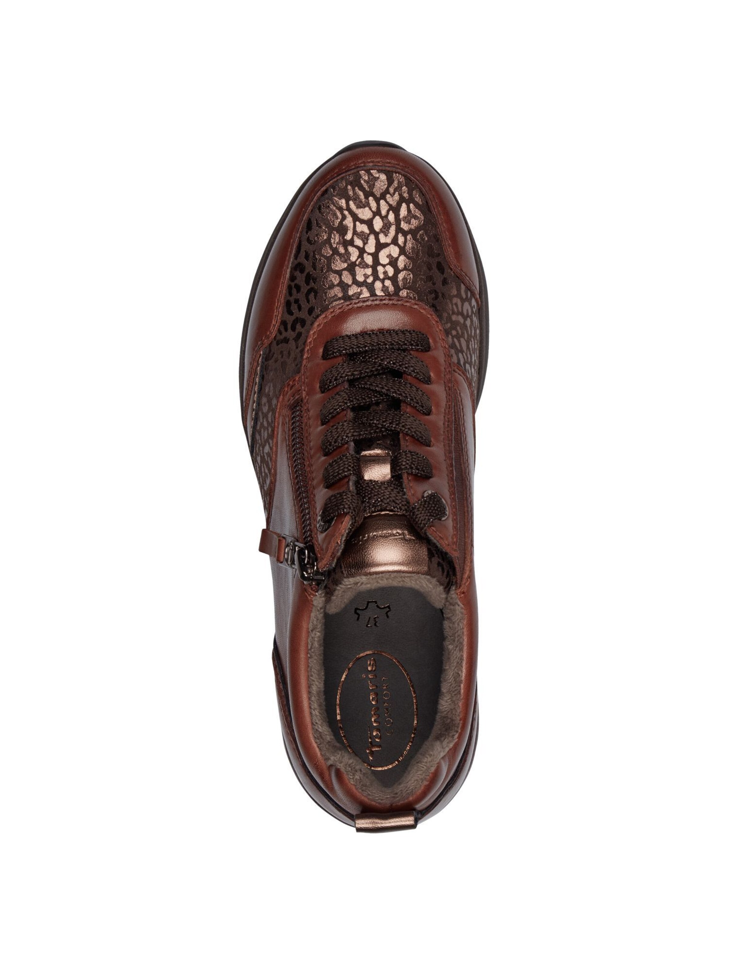 Baskets basses Tamaris en marron