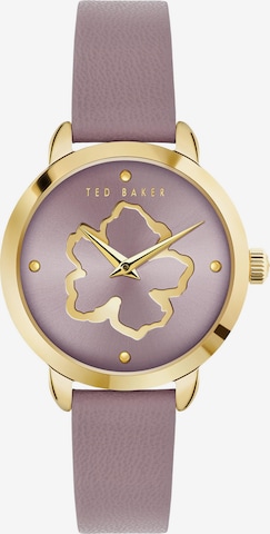 Ted Baker Analog Watch 'Fleure' in Purple: front