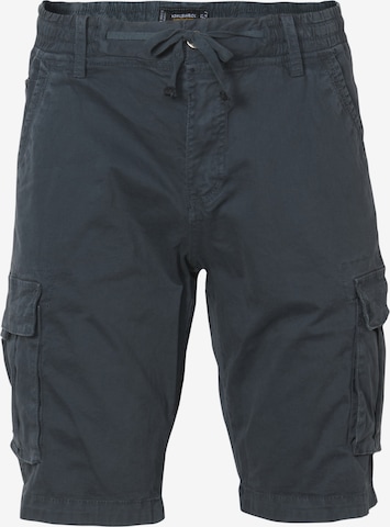 KOROSHI Regular Cargo trousers in Blue: front