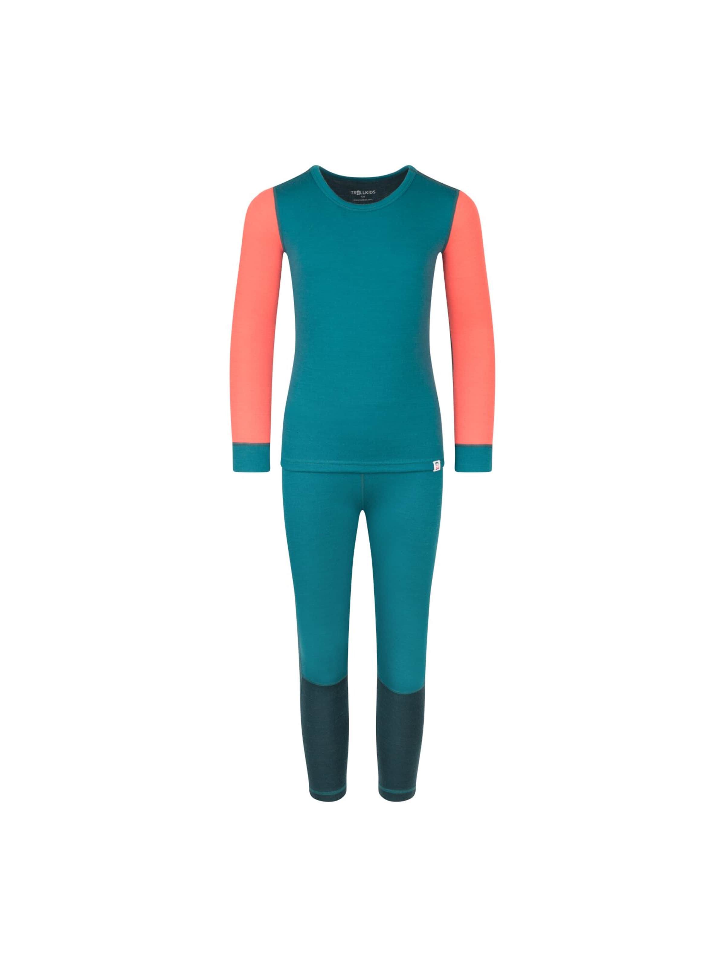 TROLLKIDS Performance Underwear in Green: front