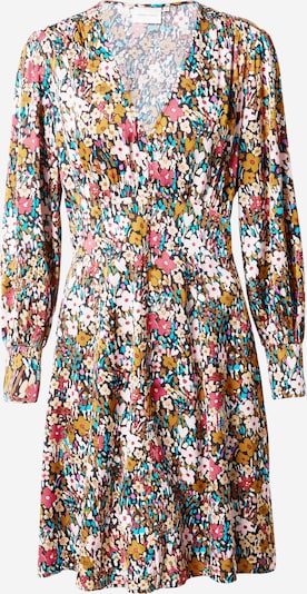 Fabienne Chapot Shirt Dress in Azure / Curry / Pink / Black, Item view