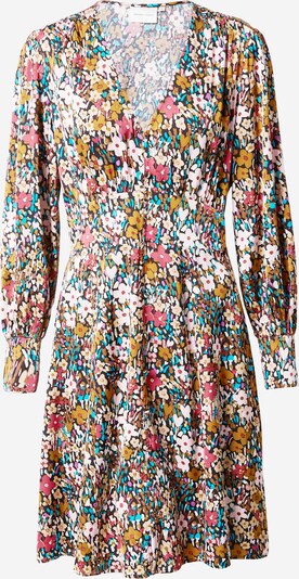 Fabienne Chapot Shirt Dress 'Lynn' in Azure / Curry / Pink / Black, Item view