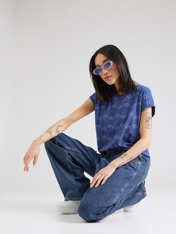 Ragwear T-Shirt 'DIONA' in Blau