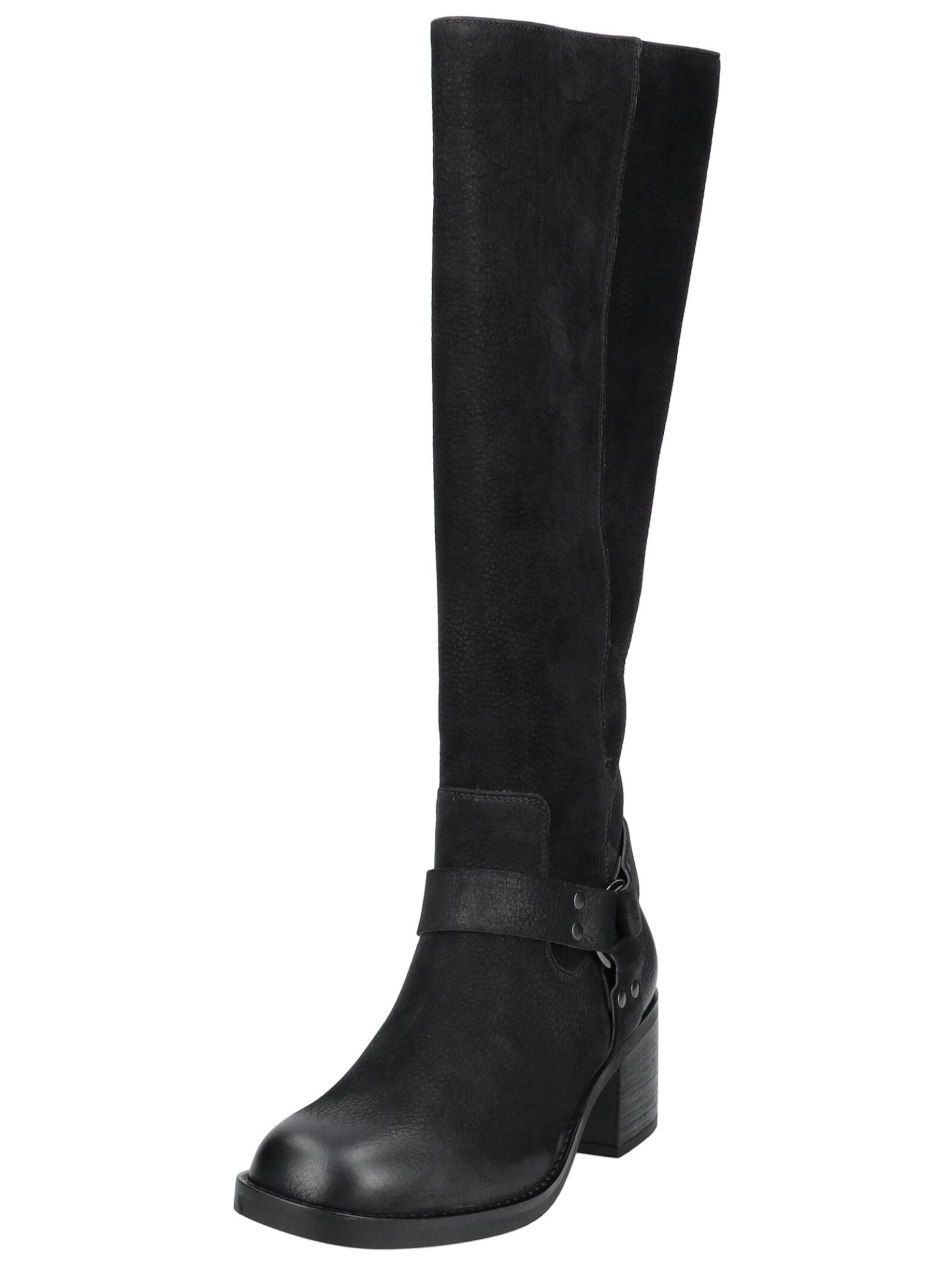 Bottes Paul Green en noir : devant